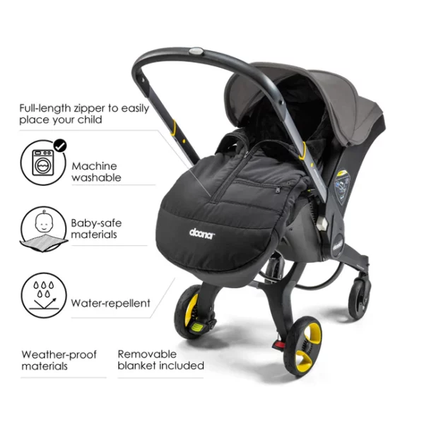 Doona Footmuff for the Doona Car Seat & Stroller - Image 3